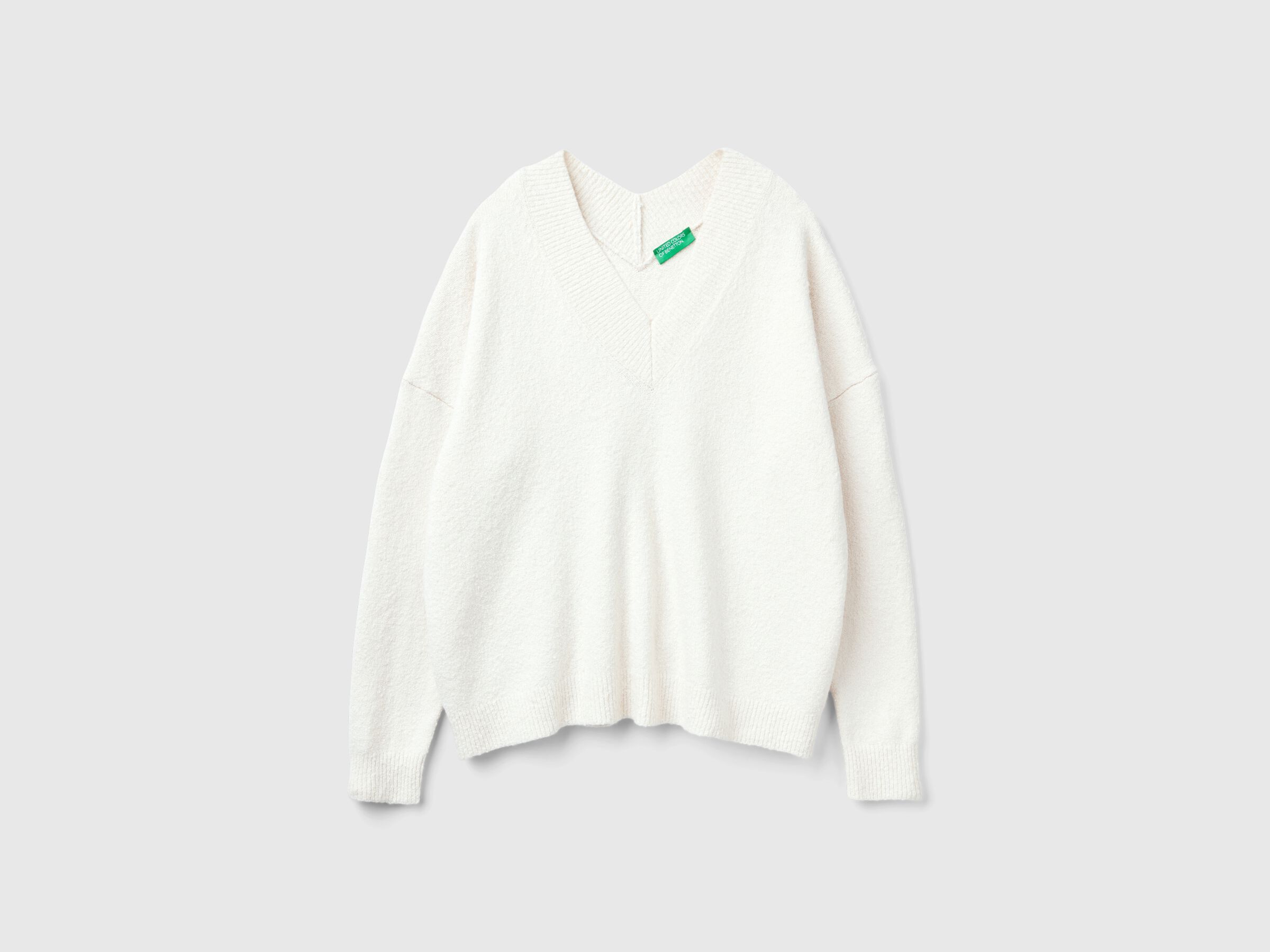 V NECK SWEATER L/S Mujer image number 4